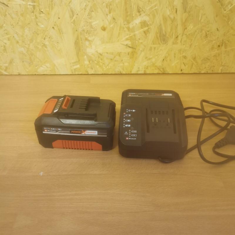 Batteri og lader Einhell 4,0 Ah